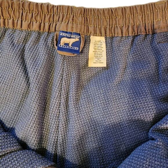Haband's Arctic Bear Collection Thermal Lined Flat Front Twill Pants Mens 44S - Picture 5 of 9